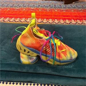 Tie-dyed SIA  shoes , women’s size 9